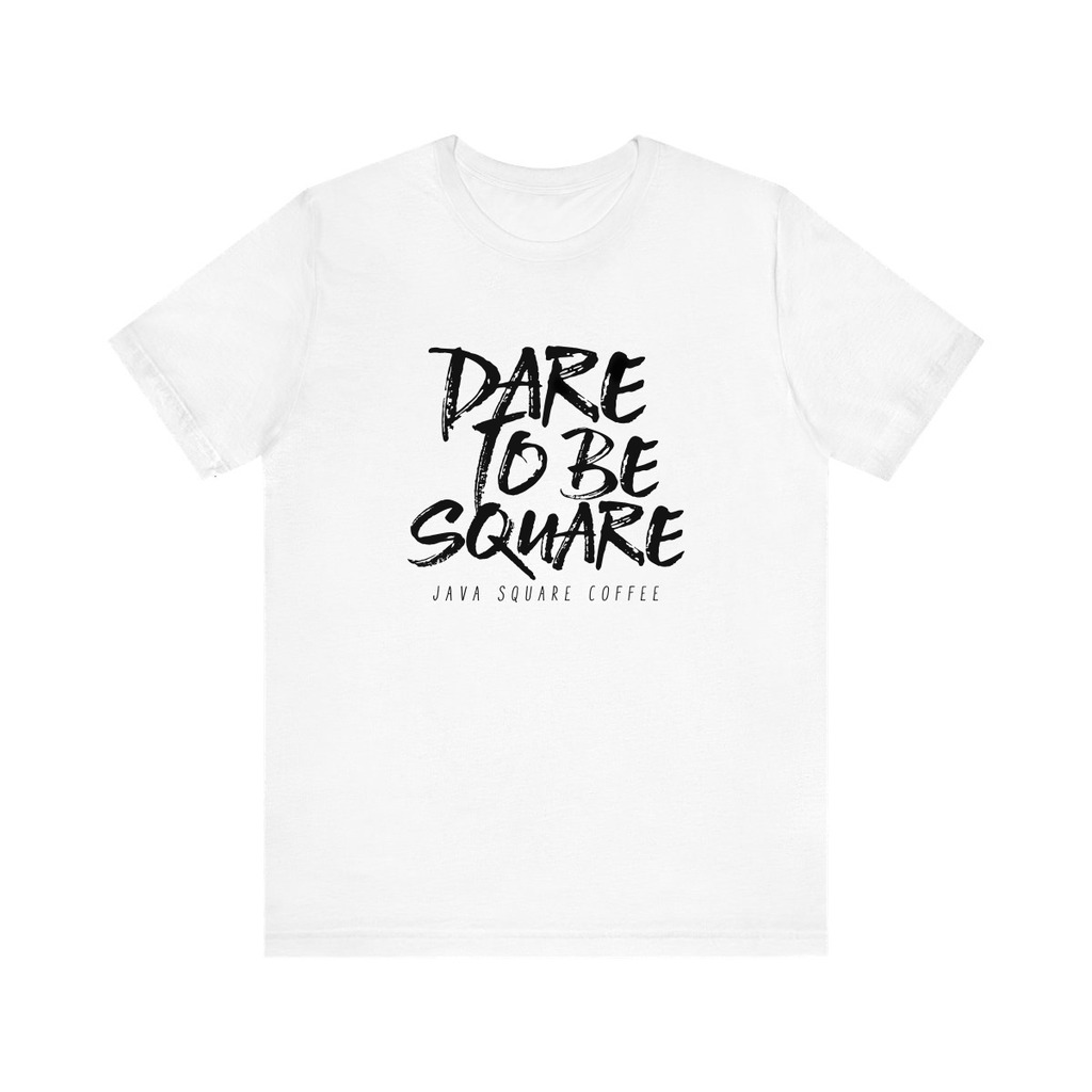 Java Square Dare To Be Square Tee - White