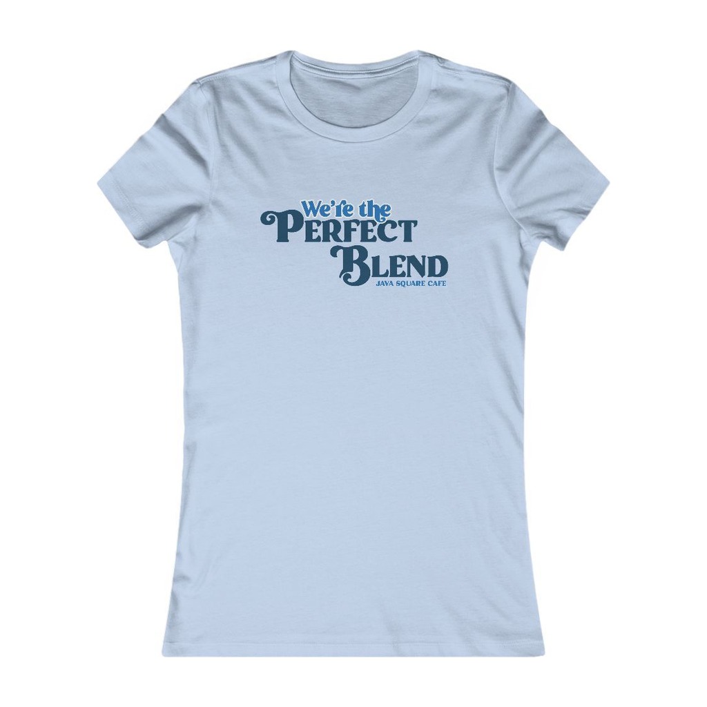Java Square Perfect Blend Tee - Women's Baby Blue